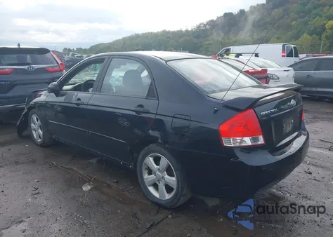 2009 Kia Spectra Sx из США, поврежденный, VIN KNAFE222895024050